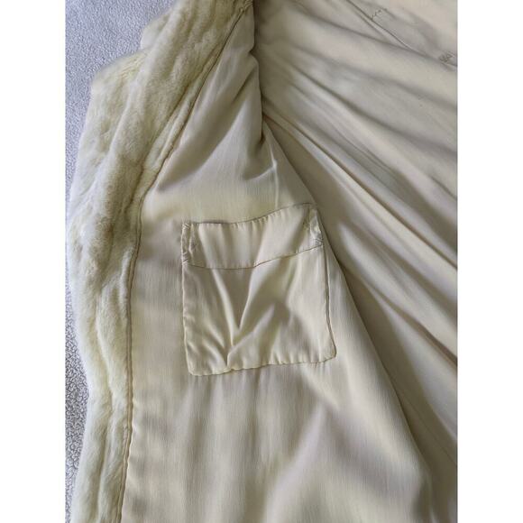 Jaeckel medium vintage blonde mink stroller with small collar. Exquisite - Picture 8 of 13